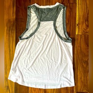 Athleta light PINK Racerback Flowy Muscle Tank